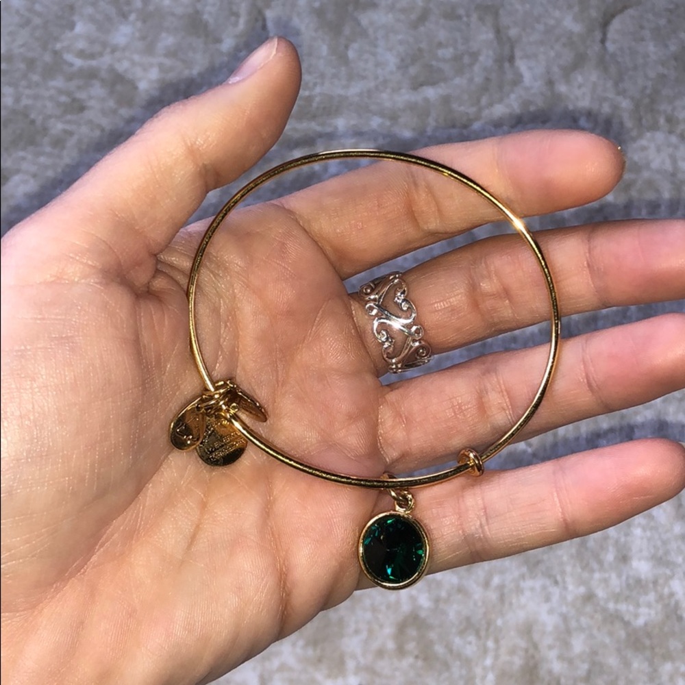 Emerald birthstone Alex and ani